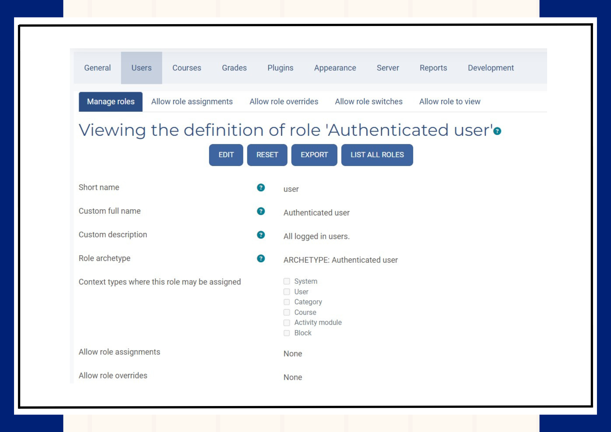 UserRoles