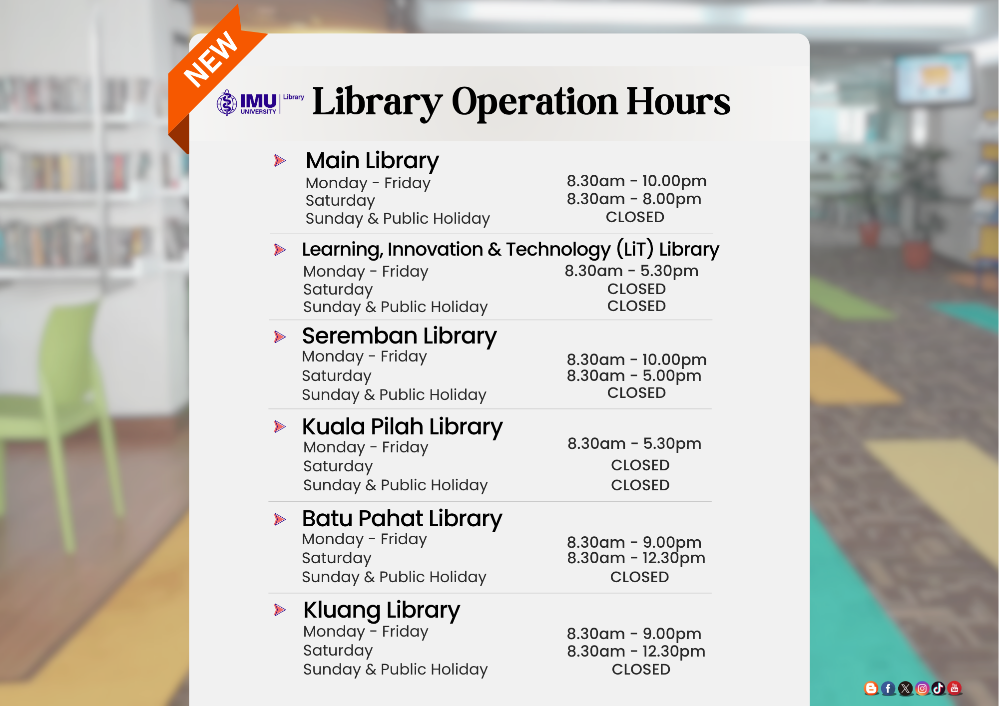 library operation 