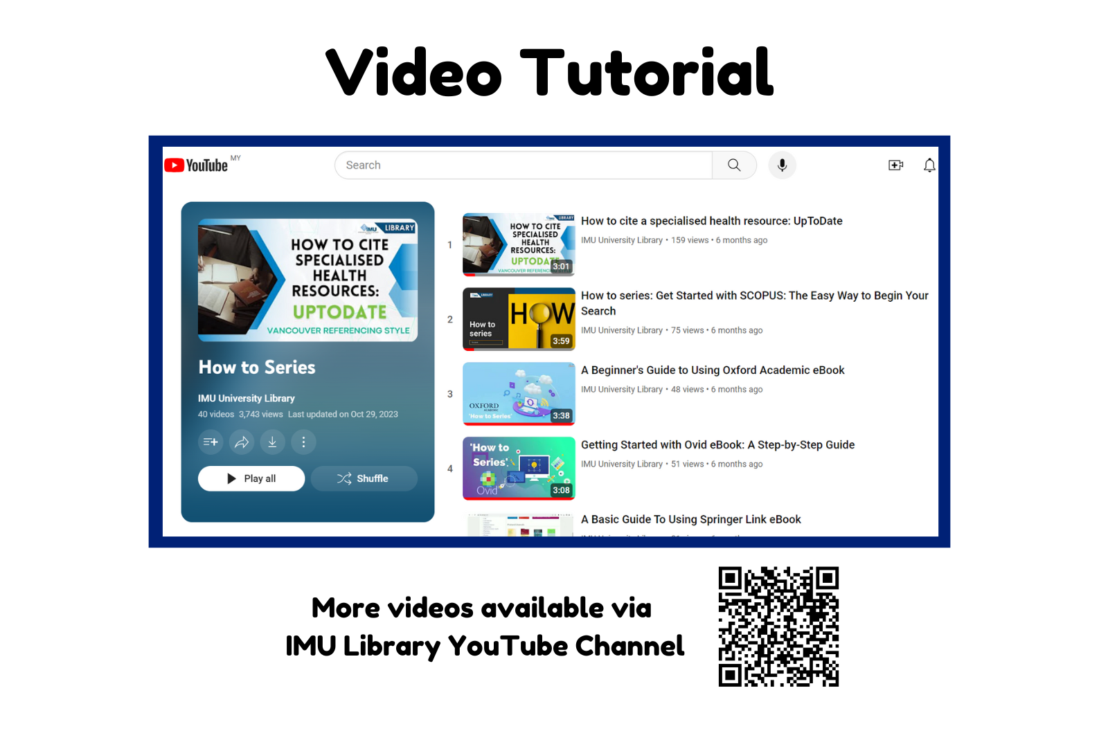 video tutorial