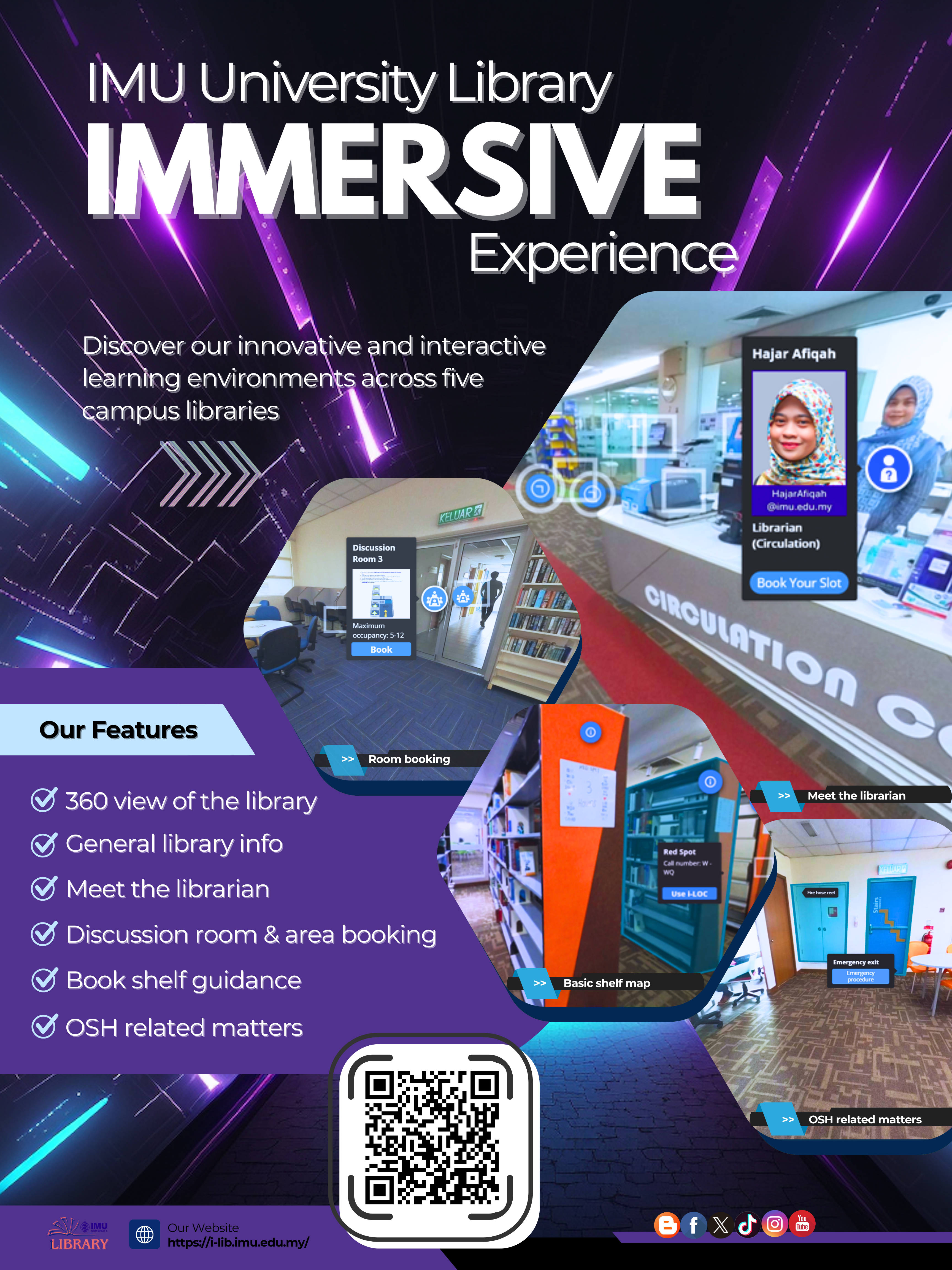 IMU Univerisity Library Immersive Experience