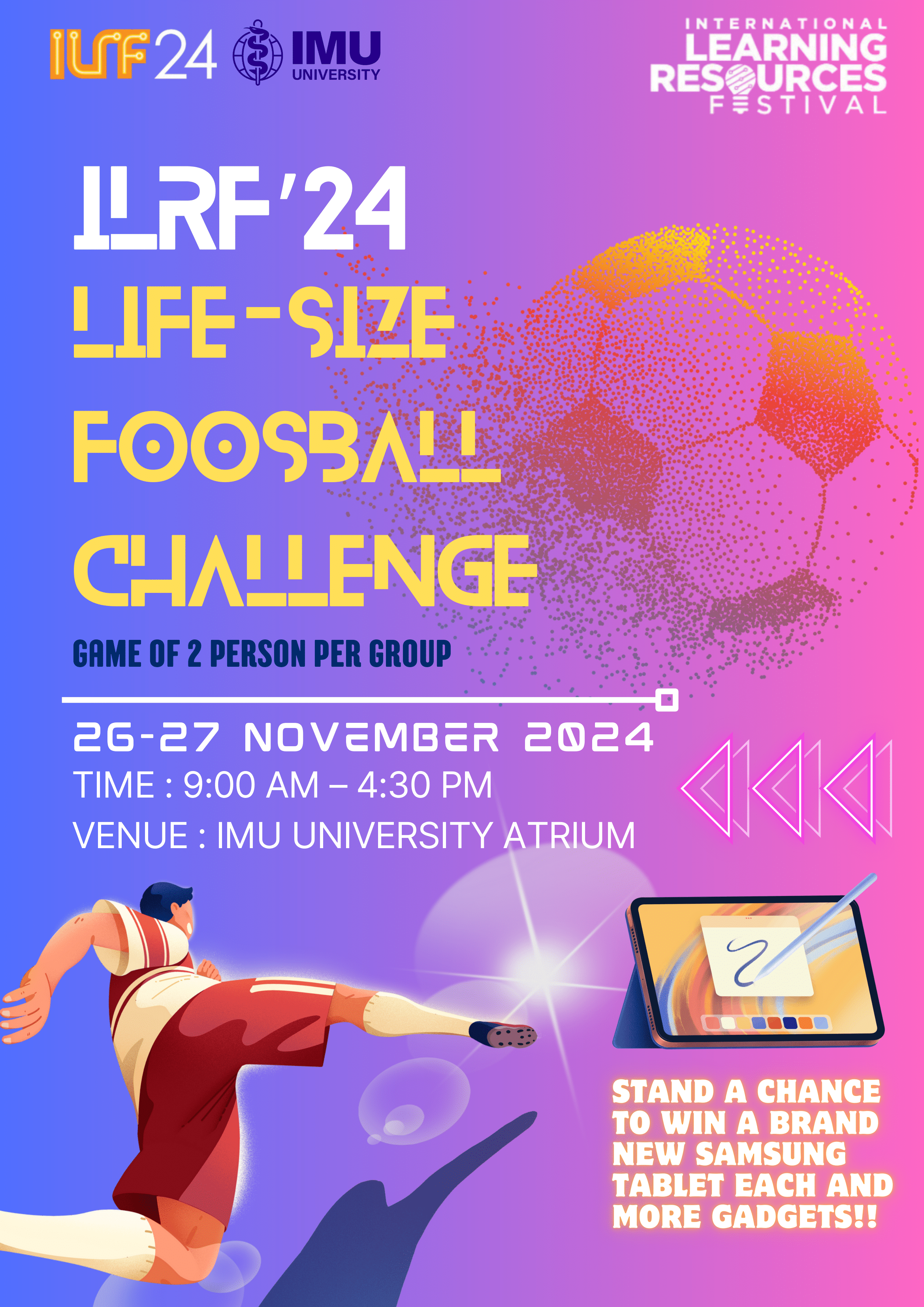 iLRF24 Foosball Challenge